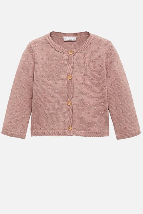 Cardigan britainc - light/pastel pink