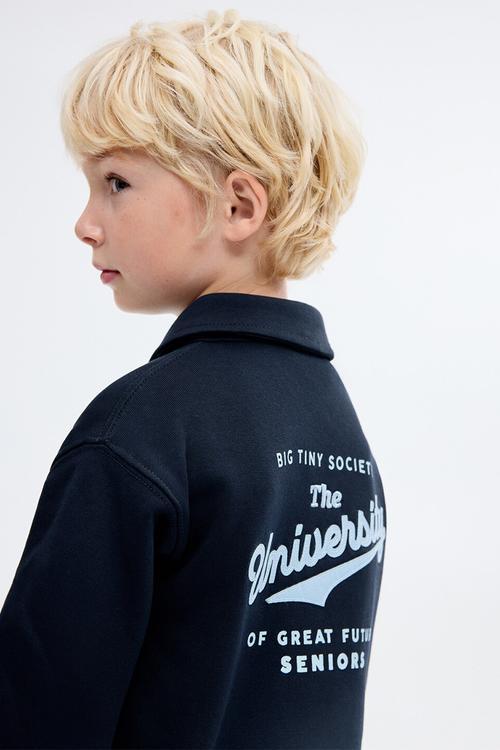 Sweatshirt uni - navy