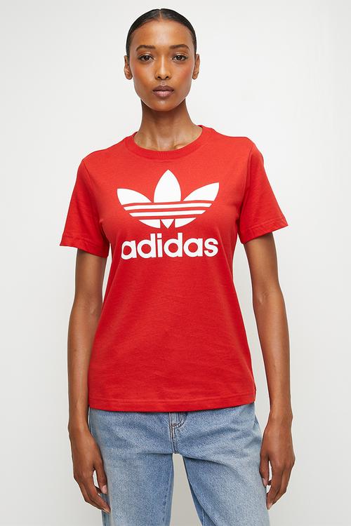 Trefoil Tee W S26 - Better Scarlet