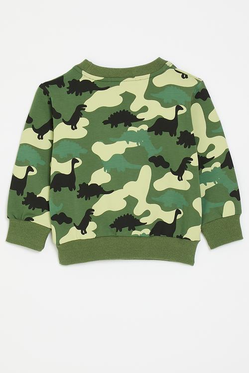 Camo sweatshirt - green
