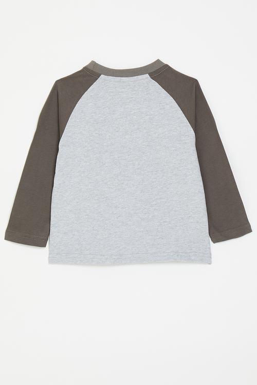 Raglan tee - blue