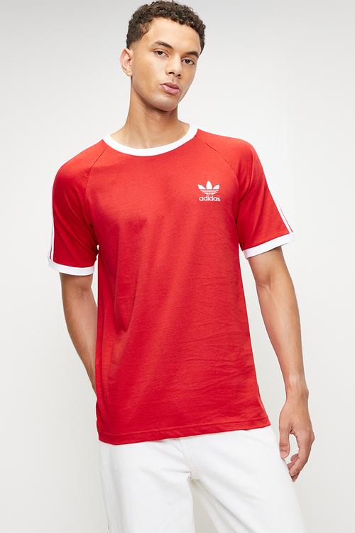 3-Stripe Tee - Better Scarlet Red