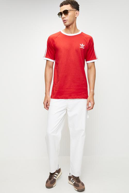 3-Stripe Tee - Better Scarlet Red