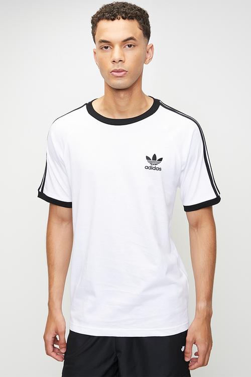 3-Stripe Tee - White