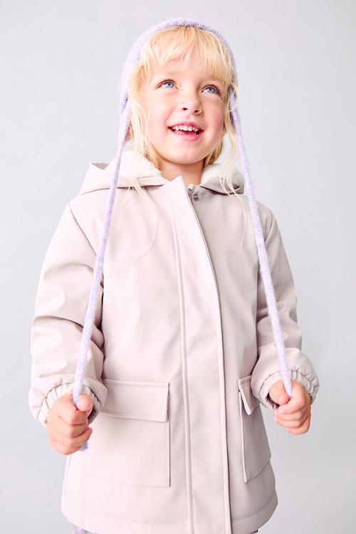 Coat snow - pink