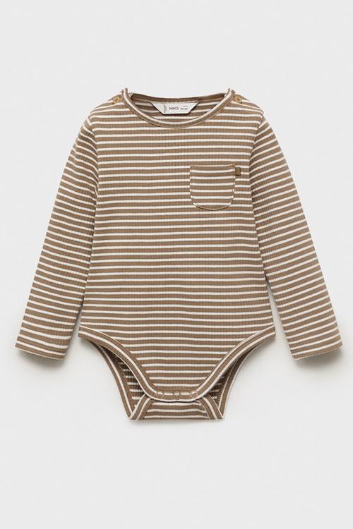 Bodysuit topob - medium brown
