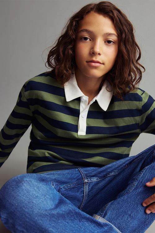Poloshirt polost - green