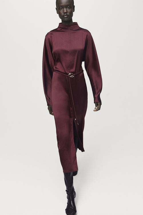 Dress susi2 - dark red