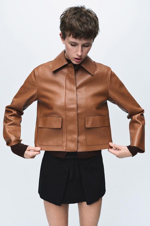 Jacket sabina - medium brown