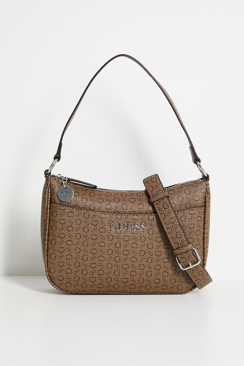 Granby mini crossbody top zip bag - cocoa