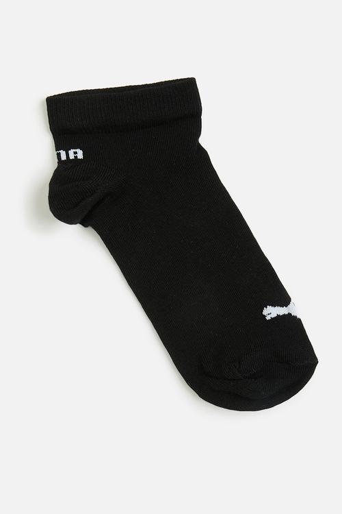 Ladies Low Cut  Sock - Black-White