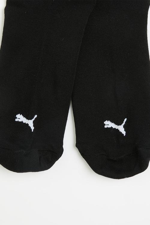 Ladies Low Cut  Sock - Black-White