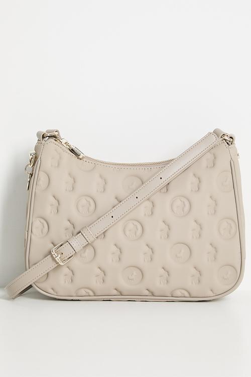Halo crossbody bag - cashmere
