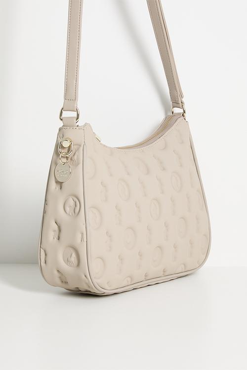Halo crossbody bag - cashmere