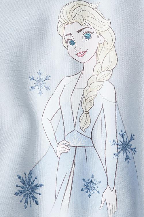 Printed sweatshirt - light blue frozen