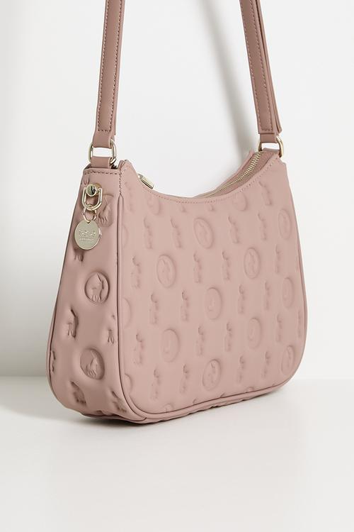 Halo crossbody bag - blush