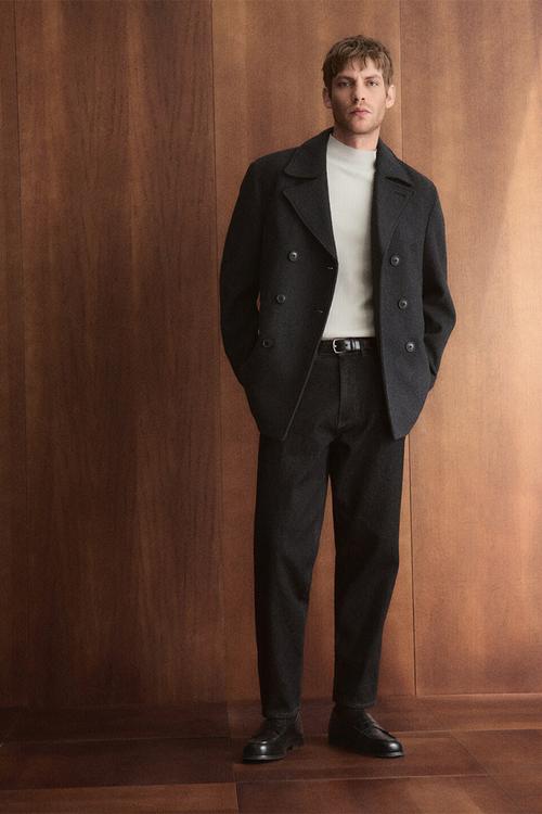 Coat Steve - Medium Gray