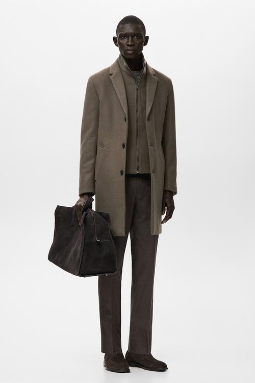 Coat Uriel - Light-Brown