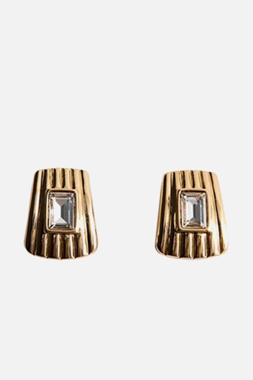 Nora earrings-gold