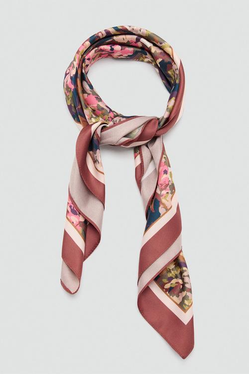 Neck Scarf Nicosia  - Brown