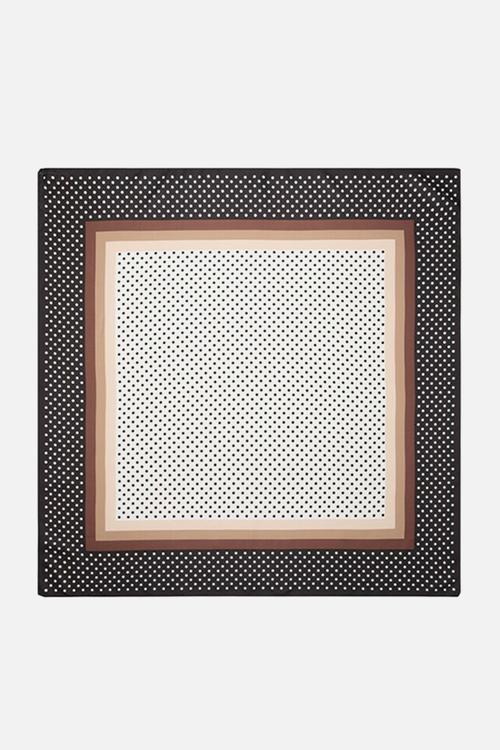 Niza kerchief-dark brown