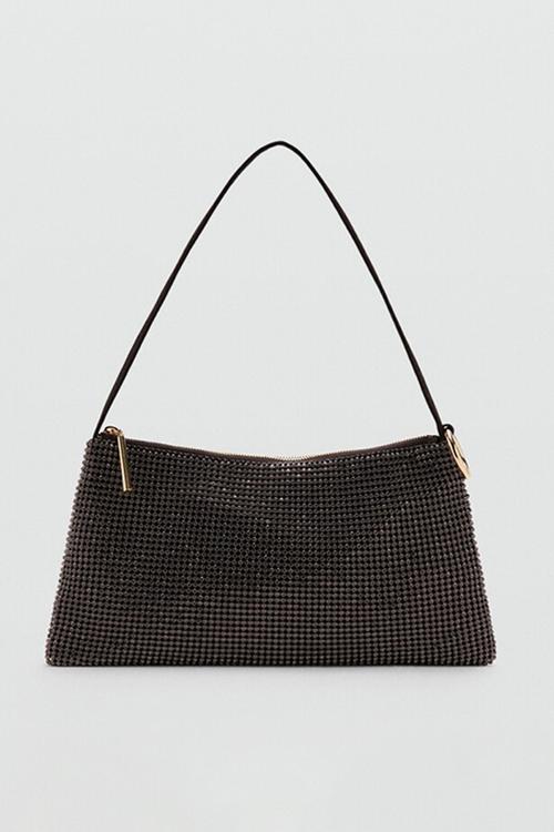 Bacio handbag-dark brown