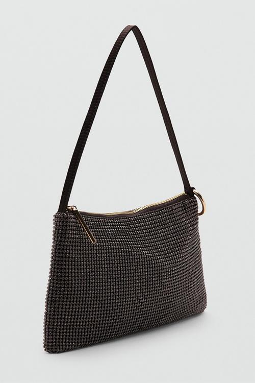 Bacio handbag-dark brown