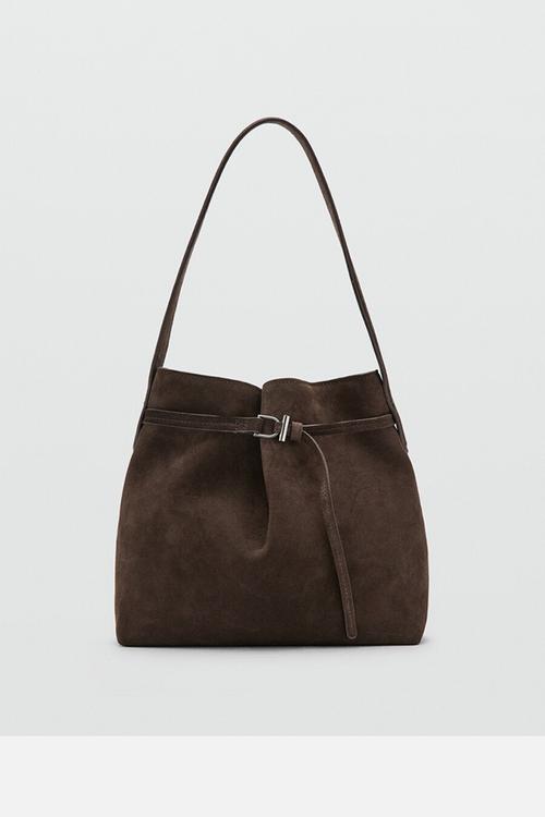 Ruira bucket bag-dark brown