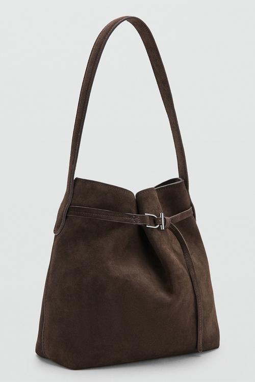 Ruira bucket bag-dark brown