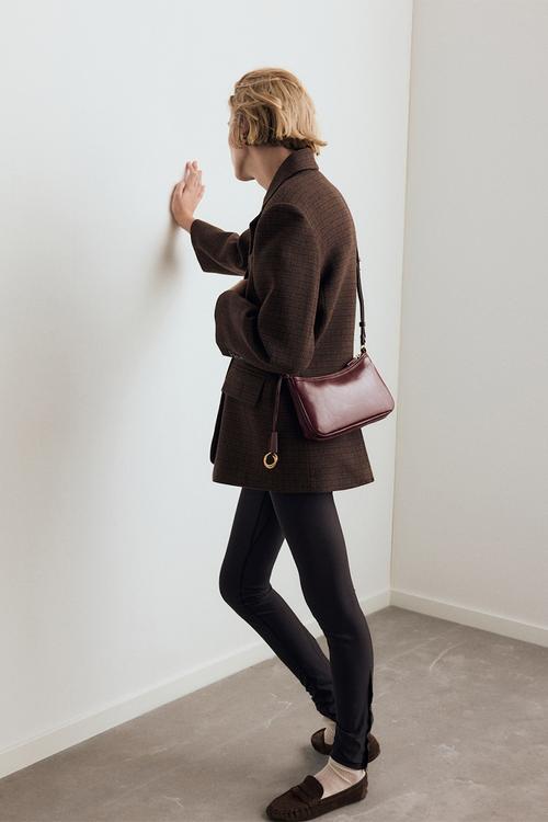 Melanie crossbody bag-dark red