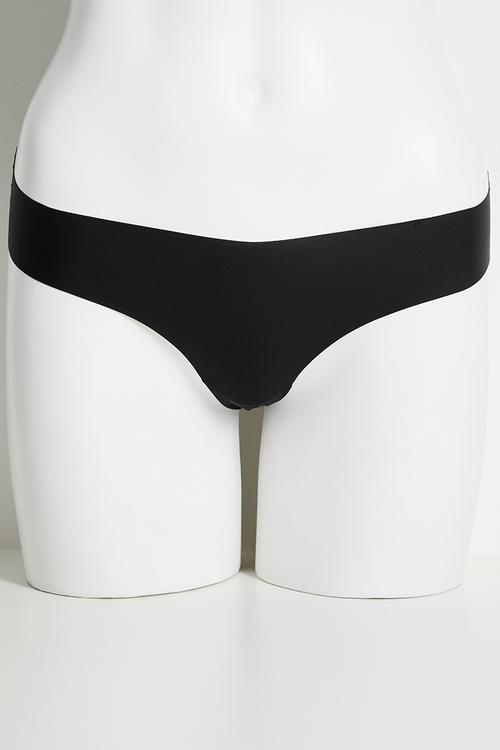 The Invisible G String Brief 3 Pack - Black/Black/Taylor Leopard