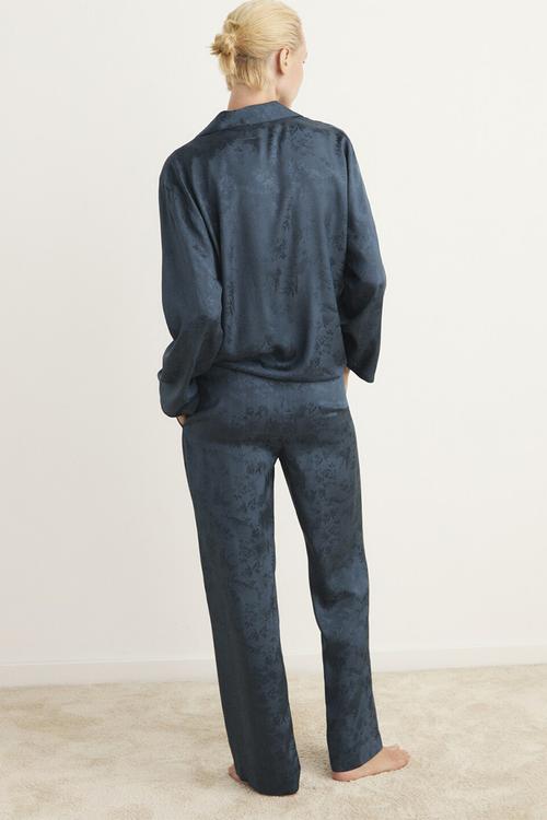 Pyjama trouser quars- dark blue