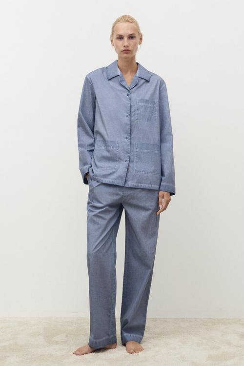 Pyjama trouser felipe- medium blue