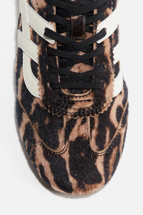 Trainers - beigen tiger stripes