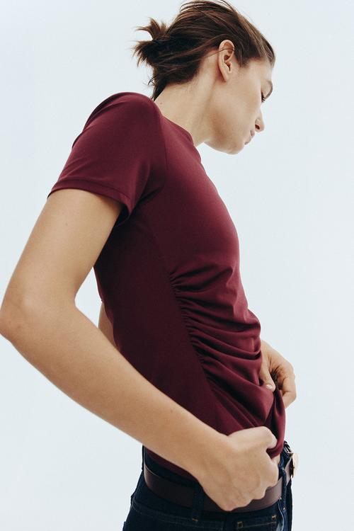 Ruched top - 1288749003