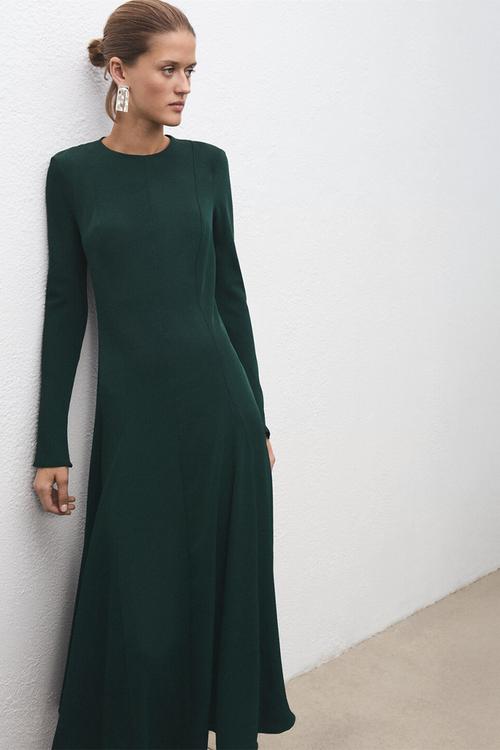 Dress ruby - green