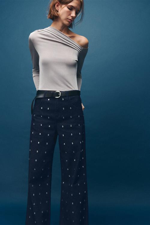 Jeans leo - open blue
