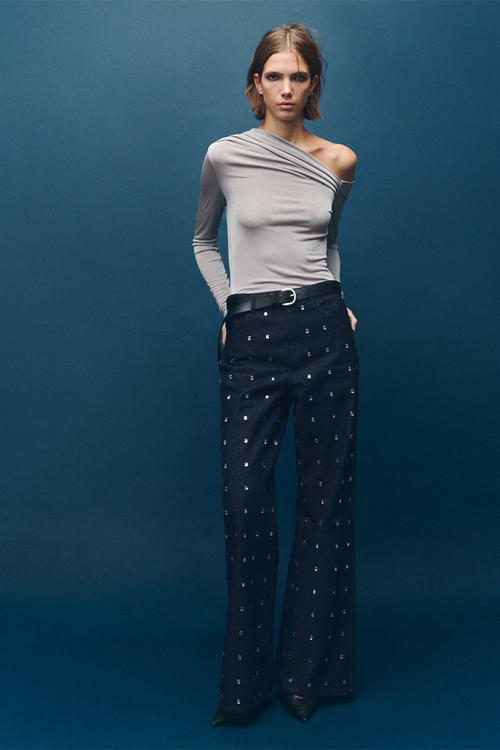 Jeans leo - open blue