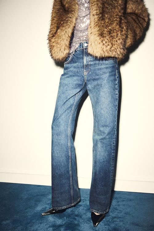 Jeans selena - open blue