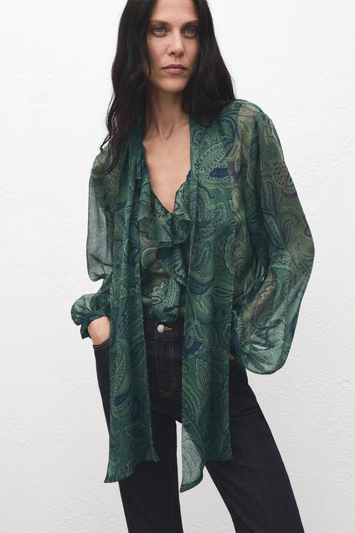 Blouse divine - green