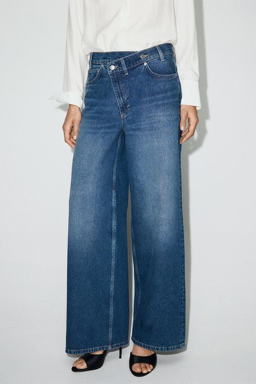 Jeans malene - open blue