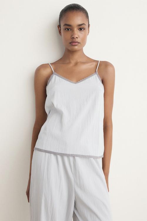 Pyjama top paraiso- grey