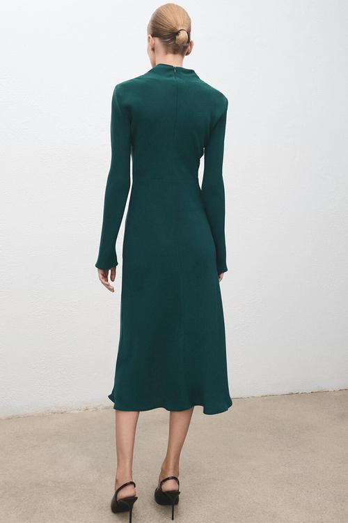 green evening dresses south africa African Green Evening Dresses 2025 One Shoulder Satin Mermaid Pleat Aso Ebi  Luxurious Party Dress Detachable Train Customized| Alibaba.com