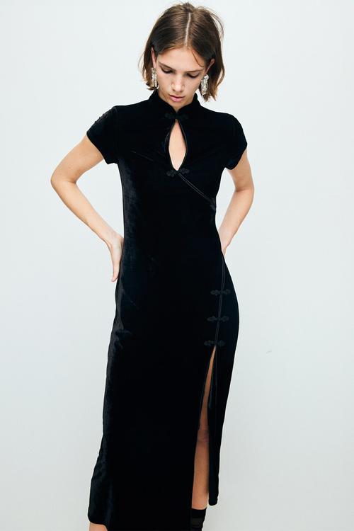 Dress xosaka - black
