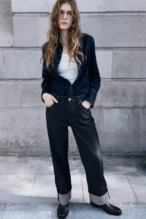 Jeans mina - open blue