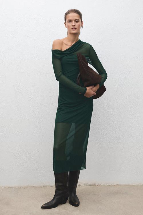 Dress aitana - green
