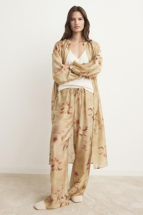 Pyjama trousers lili- yellow