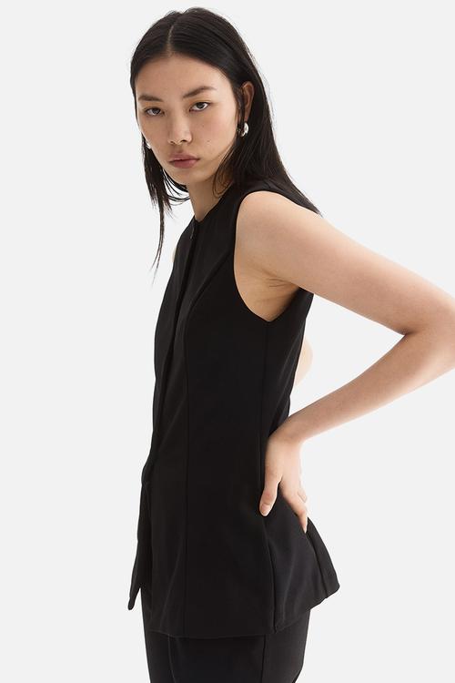 Ponte di roma waistcoat - black