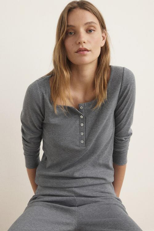 Pyjama t-shirt balance- grey