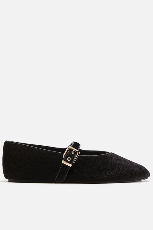 Mary jane ballet pumps - black
